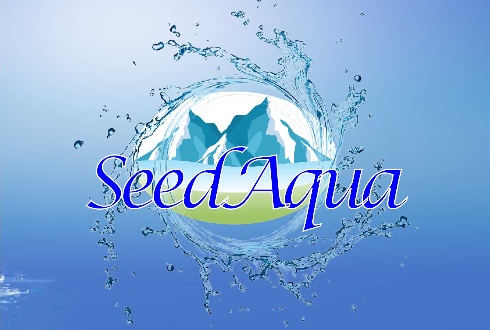 SeedAqua Blue logo